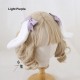 Multicolor Rabbit Ear Lolita Hair Clips (LG52)